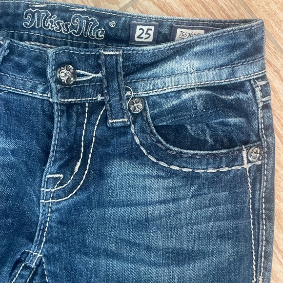 Miss Me Dark Blue Skinny Jeans - Picture 3 of 9